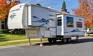 This Remodeled RV Boasts a Lavish Interior With a Large Bedroom and a Functional Kitchen