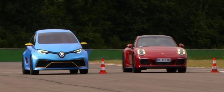 This Renault Zoe Is Faster Than a Porsche 911 GTS