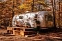 This Renovated Vintage Airstream Trailer Became a Cozy Glamping Habitat