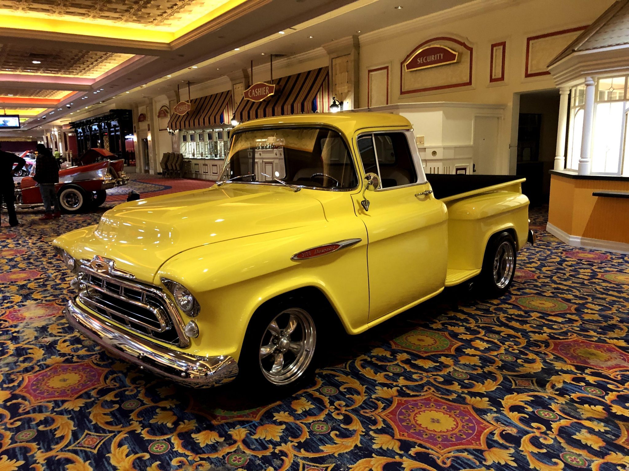 1957 Chevrolet 3100 restomodded truck.