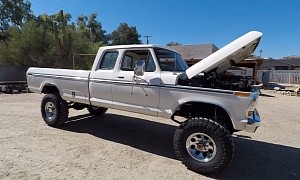 This Restomodded 1979 Ford F-350 Is Rocking Big-Block V8 Power, Looks Like New