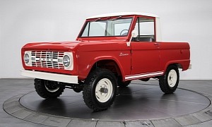 This Restored 1966 Ford Bronco Pickup Is One Sweet U14 With Very Low Miles