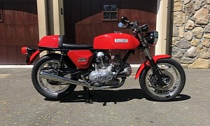 This Restored 1973 Ducati 750 GT Could End Up in Your Garage