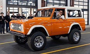This Restomodded Ford Bronco Took 1,700 Hours To Build, Now Finally Gets Delivered