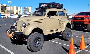 This Rodz by Ludwin 1936 Ford Is Half Hot Rod, Half Heavy-Duty Overlanding Rig