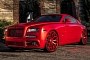 This Rolls-Royce Wraith Is So Red That the Big Bad Wolf Should Eat It