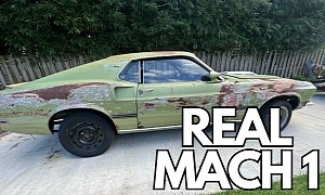 This Rough 1969 Ford Mustang Mach 1 Is Still Complete, Definitely the Real Deal