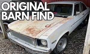 This Running Chevrolet Nova Has the Magic Package: Unrestored, Unmolested, Barn Find