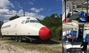 This RV Conversion is 50% Old Airliner, 50% Trailer, 100% Amazing