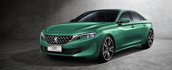 Peugeot 608 with rear-wheel drive