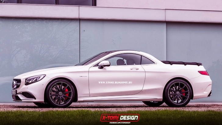 Mercedes-Benz S 63 AMG Coupe Pickup Rendering