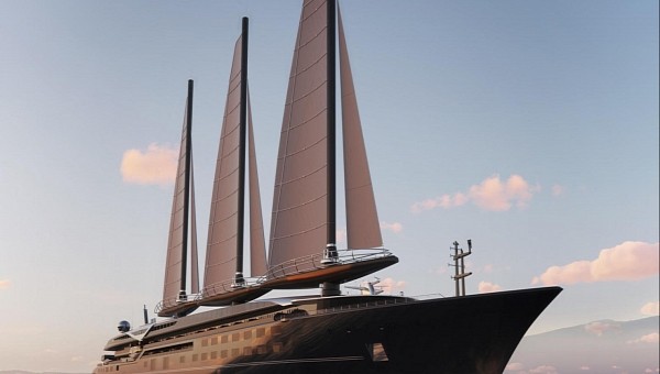 The Orient Express Silenseas will be the world's largest sailing ship