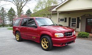 This Saleen XP8 Supercharged Ford Explorer Looks Like an MUV Bargain