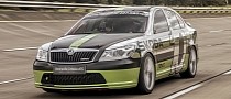 This Skoda Octavia Is More Powerful Than a Ferrari 458, Holds a Bonneville Record
