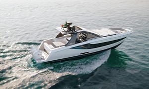 This Sleek Luxury Yacht Is a Sporty Beast in Disguise, Meant for High-Speed Adventures