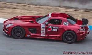This SLS AMG Black Series by Weistec Sounds Like an Angry Bear