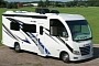 This Small Class A Motorhome Transforms Into a Spacious RV That Sleeps Four