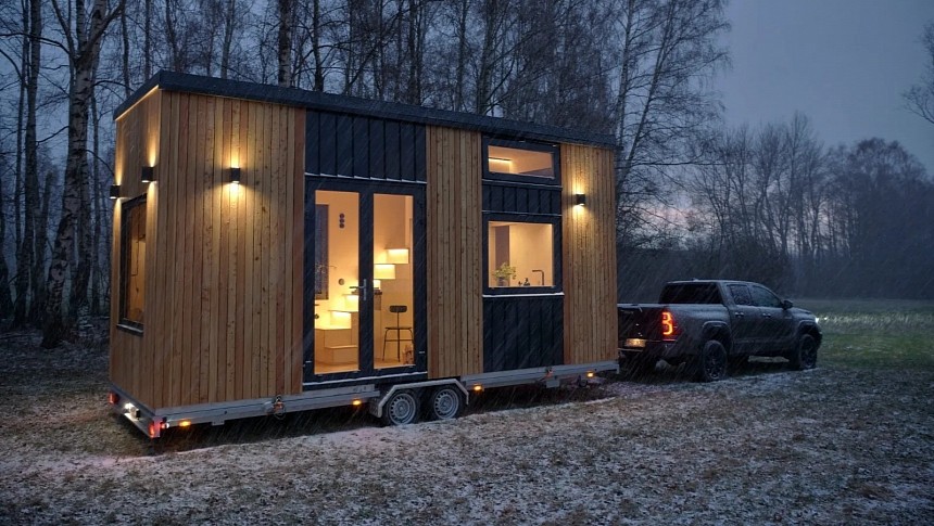 The Neo tiny house is smart, self-sufficient, and highly versatile
