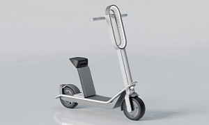 This Smart e-Scooter Is Light, Compact, and Turns Into a Mini Bicycle When Needed