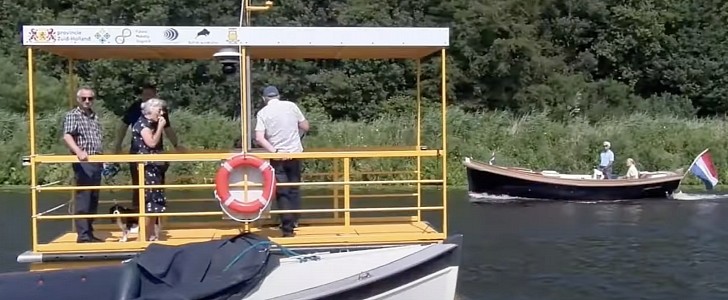 Buffalo Automation launched the first robotaxi ferry in Netherlands, as a summer pilot project