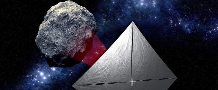 This Spacecraft Will Sail on Light to Hunt Down Its First Near-Earth Asteroid