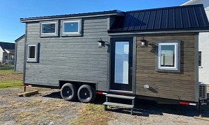 This Spacious 26-Foot Tiny House Comes With a Functional Kitchen and Two Separate Lofts