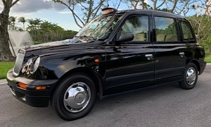 This Special Edition London Black Cab Spent Its Whole Life in Florida