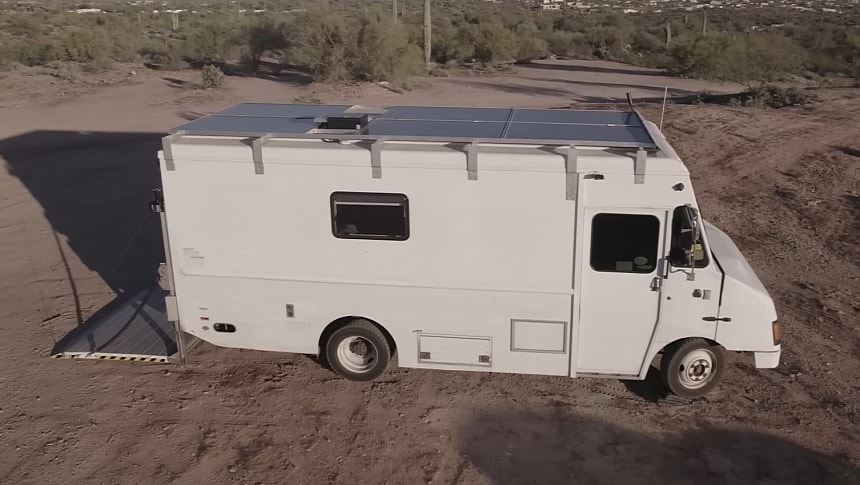 This Stealthy Delivery Truck Camper Perfectly Hides a Modern, Feature-Packed Living Space