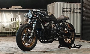 This Stealthy Honda CB400 Cafe Racer Is so Gorgeous it Might Make You Jealous