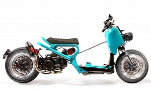 This Stretched Custom Honda Ruckus Doesn’t Hold a Single Trace of Restraint
