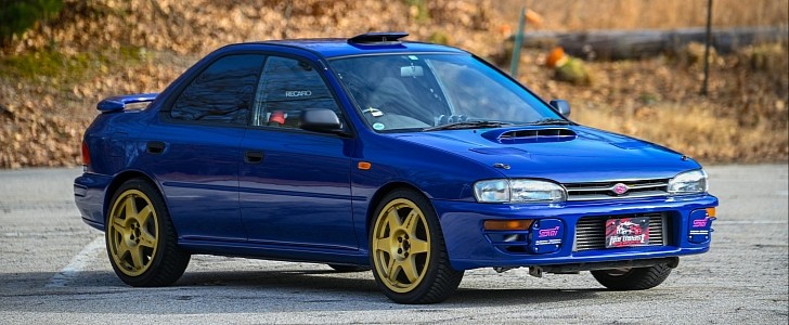 This Stroked 1996 Subaru Impreza WRX STI Type RA V-Limited Is One