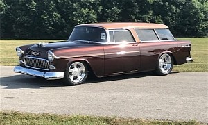 This Stunning 1955 Chevy Nomad Is More Expensive Than a Lamborghini Huracan