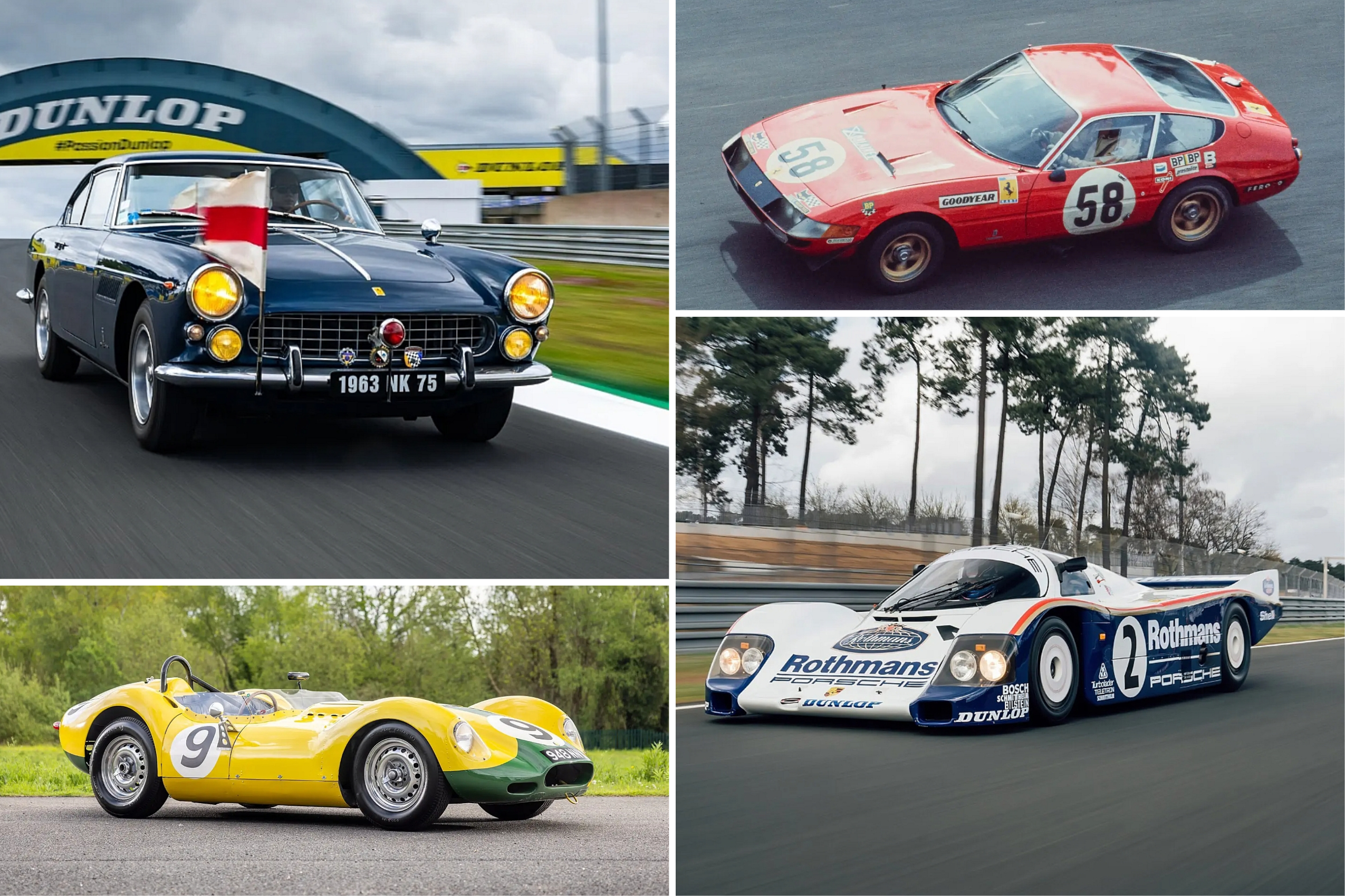 photo of This Stunning Collection of Le Mans Racers, Ferraris Included, Is Worth $40 Million image