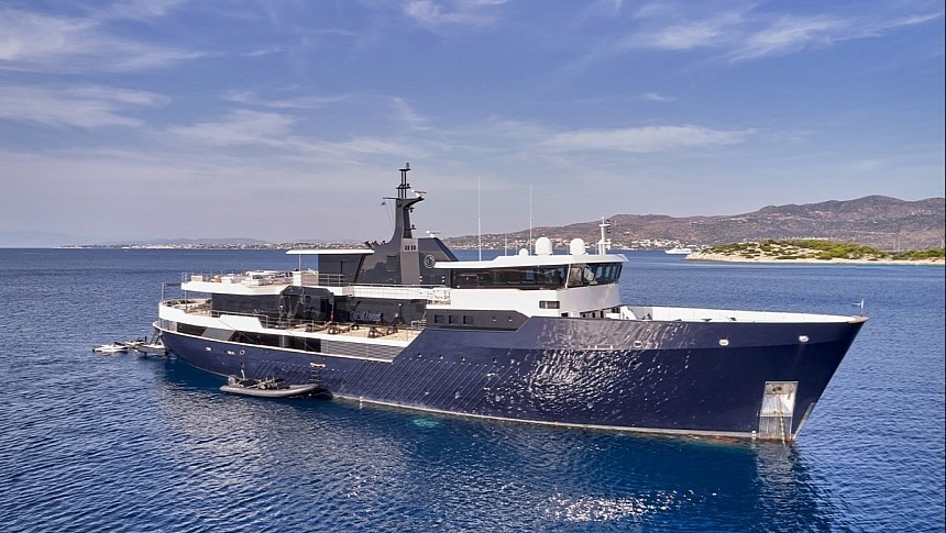 Omnia went from a '70s Navy ship to a stunning $24M superyacht