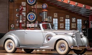 This Sublime 1939 Packard Twelve 1707 Victoria Convertible Is Available at Auction Today
