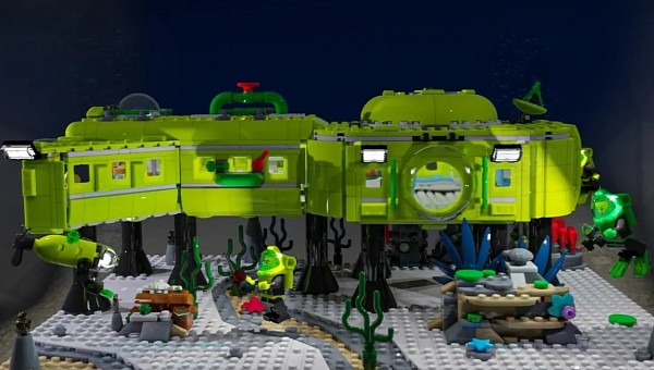 Lego Ideas Midnight Zone Explorers Underwater Research Station