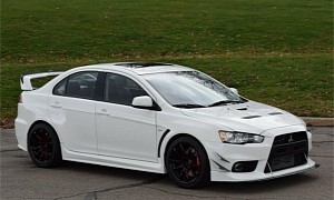 This Super Low Mileage 2014 Mitsubishi Evo 10 Is an Undisputed Future Classic