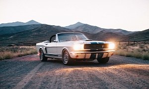 This Supercharged 1966 Mustang GT350 Continuation Was Driven by Carroll Shelby