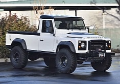 This Supercharged 1985 Land Rover Defender Pickup Is a 650 HP-Capable Custom Beast