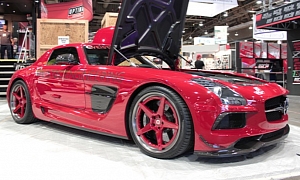 This Supercharged SLS AMG Black Series by Weistec Should be a Handful