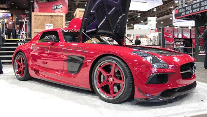 Supercharged Mercedes-Benz SLS AMG Black Series by Weistec