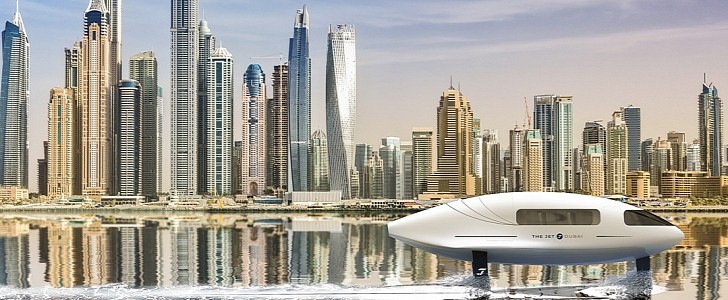 The Jet will be a hydrogen-powered luxury flying boat built in Dubai