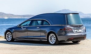 This Tesla Model S Hearse Can Be Yours for $220,000