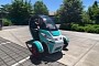 This Three-Wheeled EV With Semi-Enclosed Cabin Has a Combined Rating of 230 MPGe