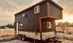 This Tiny Home With an All-Wood Interior Is Pet-Friendly, Practical, and Affordable