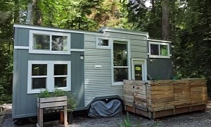 This Tiny House Boasts a Bright Interior Design and Enough Space To Fit Two Lofts