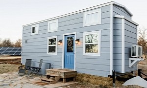 This Tiny House Has a Surprisingly Spacious Interior, Boasts a Full Bath and Large Kitchen