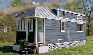 This Tiny House Is a Wonderful Mobile Home With a Loft Bedroom