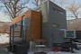 This Modular Tiny Home Features Slide-Outs That House a Downstairs Bedroom and Office