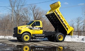 This Tonka Truck is Actually a 2016 Ford F-750 Underneath